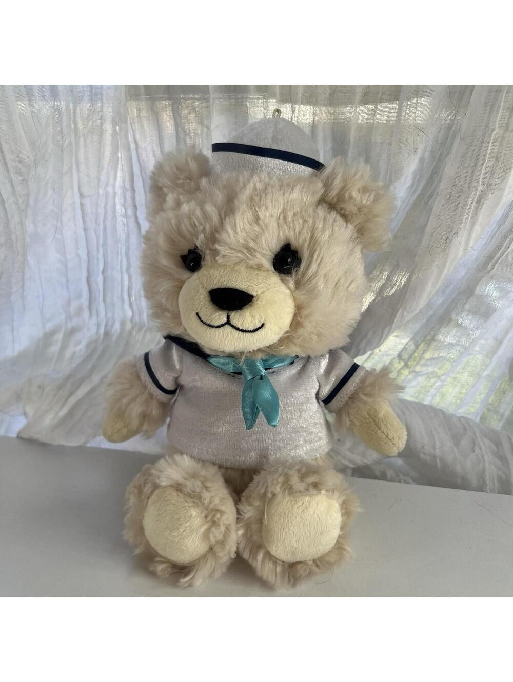 Disney UniBEARsity Puffy Teddy Sailor Plush Samantha Thavasa Petit Choice Japan
